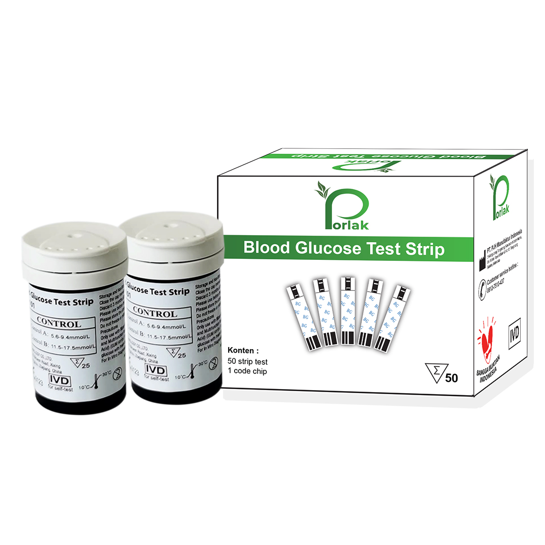 PORLAK Blood Glucose Test Strip